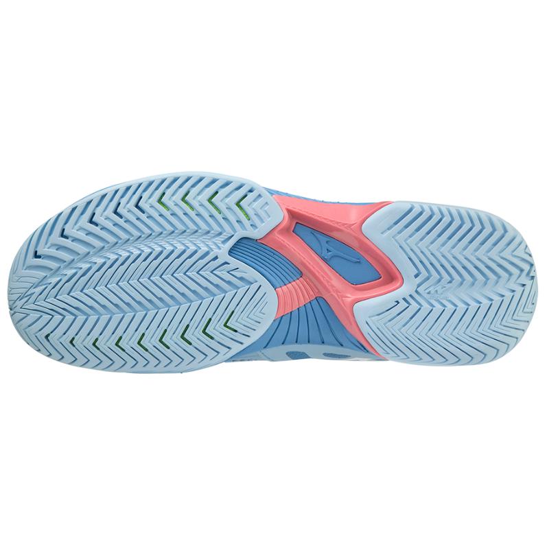 Mizuno Wave Exceed Tour 5 AC Comfortable Non-Slip Durable Low-Top Tennis Shoes Women sneaker Blue 61GA227121