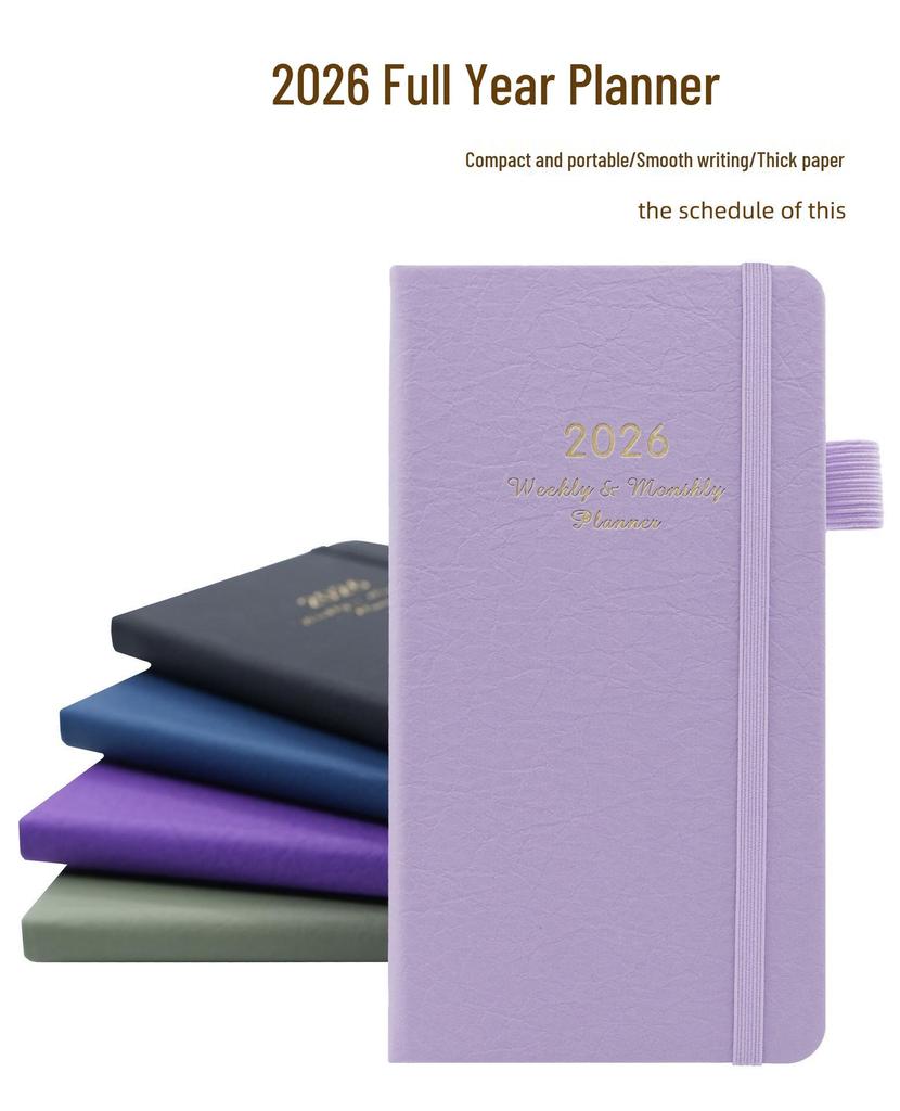 Auf Lager 2026 Englisch Wochenplaner Tagebuch 24K