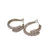 Unique Design Snake Zircon Stud Earrings Women's Ear Buckle New Light Luxury Snake Bone Earrings Exquisite Versatile Fashion Earrings