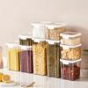 Kitchen Sealing Storage Container With Transparent Pet Material For Food Organization And Freshness
