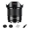 Lente Ultra 7Artisans AF 10mm para Campo de Câmera Mirrorless Adequada para e Fotografia Interna F2.8 APS-C Grande Angular Montagem E, Campo de Visão de 105,3°,
