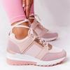 Large size casual single shoes women's summer new platform wedge heel casual shoes strap sneakers