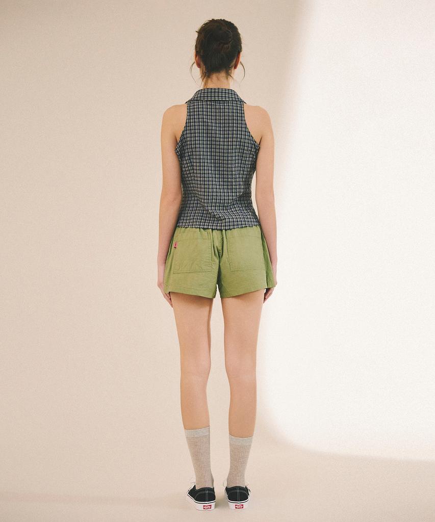 Eialyu Check Sleeveless Shirt
