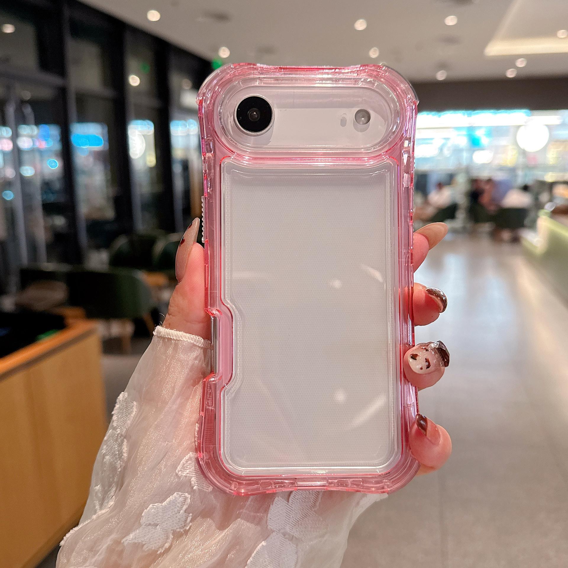 

New for Apple for IPhone17 Air Three-in-one Mobile Phone Case Can Be Equipped with Multi-color Bracelets For iPhone 11 6.1