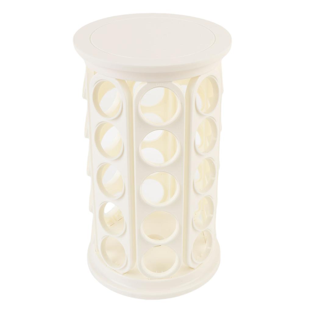 Coffee Capsule Organizer 360 Degrees  Rotating Coffee Pods Storage Stand for 40pcs Coffee Pods Type 2