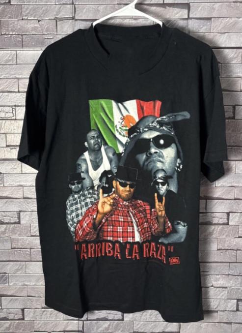 Vintage 90s WCW Wrestling Latino Lucha Libre Konnan K Dawg LWO Mexico Raza S-5XL XXXXL