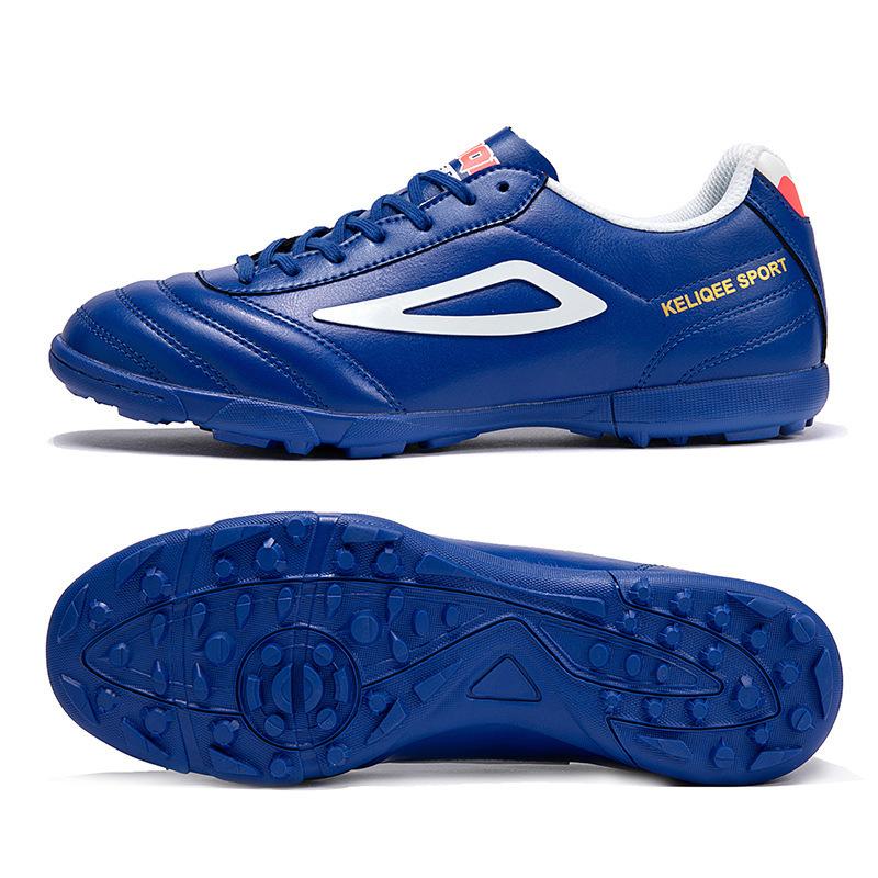 

World Cup football shoes men s low-top super-shifted fabric high-quality game training TF broken nails sports football shoes 45