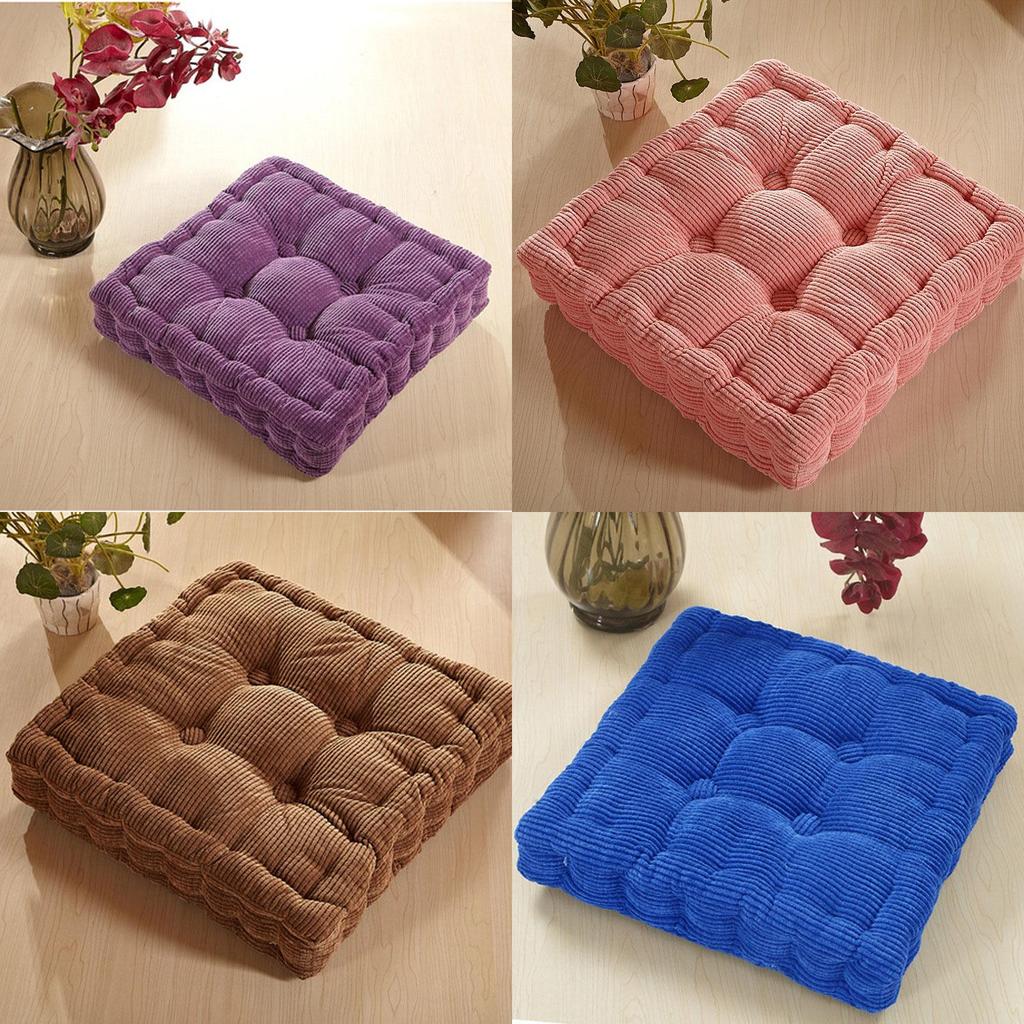 Luxurious 19-inch Patio Tatami Meditation Mat With Comfortable Plush Cushioning