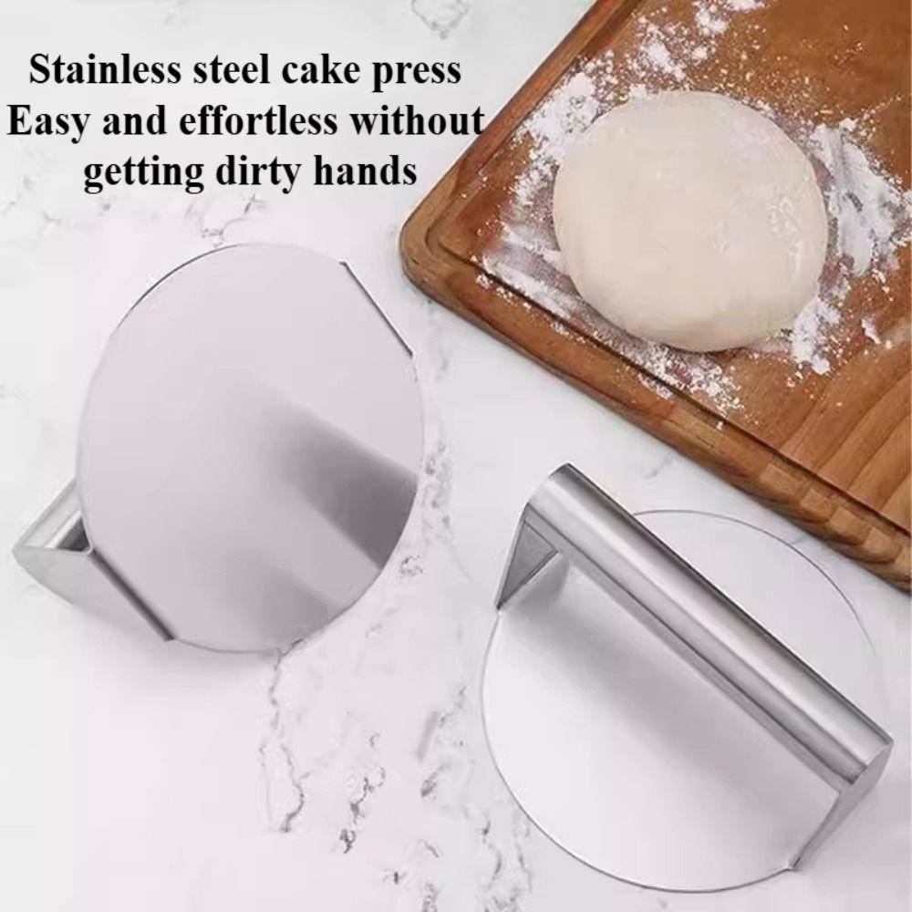 Runder Quadratischer Rindergrillpresse Form Edelstahl Presse Patty Maker Form Steak