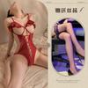 Sex Underwear Suspender Lace Seduction Onesie Gather Transparent Uniform Pajamas Sex'Fun Underwear Feminine Glamour