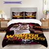 James NBAs AllTime Legend Three-piece Set(1 * Duvet Cover + 2 * Pillowcase, Without Core) Soft and Comfortable Bedding Set Christmas Birthday Gift