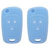 Cocolockey Silicone Rubber Car Key Cover Case For Chevrolet Cruze Aveo Malibu Cruze Spark Sail For Buick Keys Protection Holder