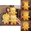 Bear Plush Toy With Pp Cotton Filling Soft Short Plush For Kids Bedroom Decor