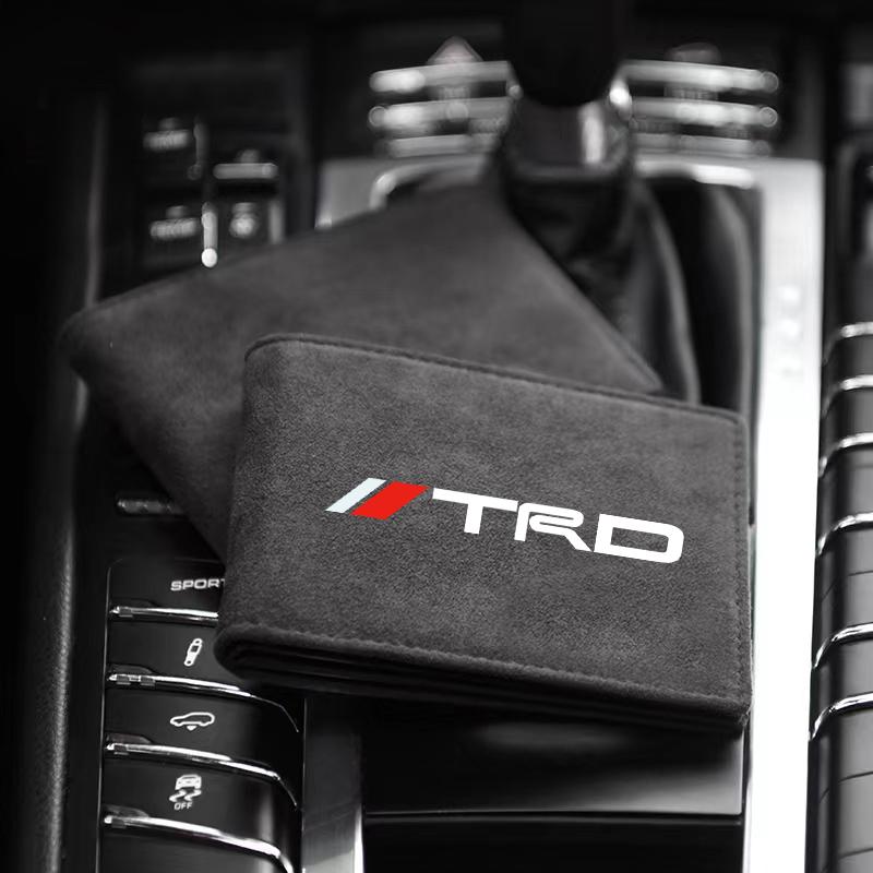 1Pcs Car Emblem Driver License Cover ID Credit Card Holder for Toyota TRD C-hr Prado Rav4 Yaris Hilux Prius Avensis Corolla Camry