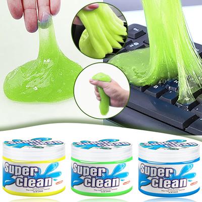 Gel de limpeza de carro, limpeza de borracha macia, limpador de poeira pegajosa para PC, laptops