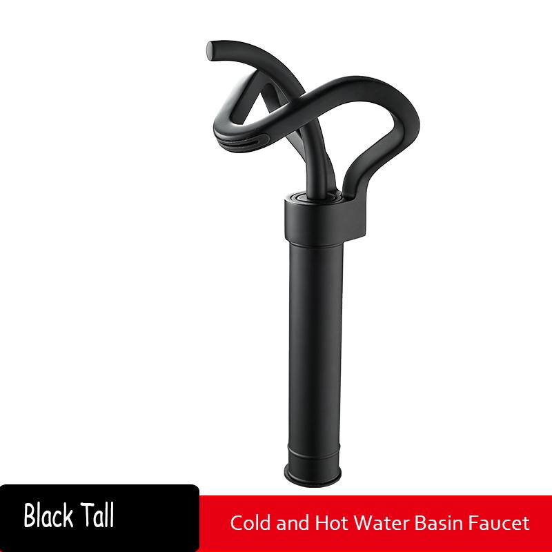 Wasserfall Kreative Badezimmer Waschtischarmatur Spültischarmatur Deckmontiert Heiß Kalt Wassermischer Kran Messingkörper Einlocharmaturen Mischer