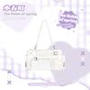 Grumpy Xiaomei Original Pain Bag Niche Women's Bag Versatile Casual Handheld One Shoulder Transparent [Koharu-cho]
