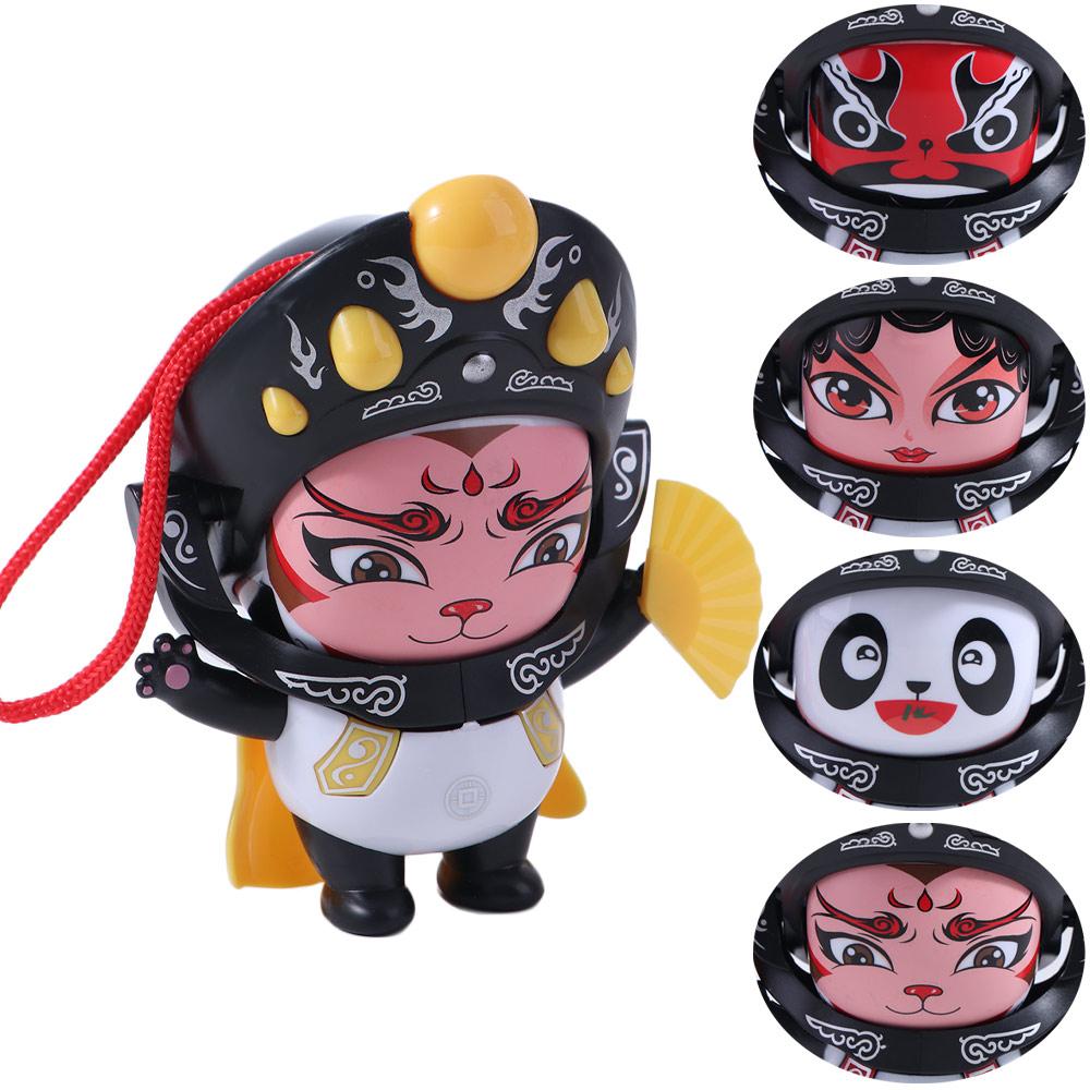 Cambio Volto Sichuan Cambio Volto Opera del Sichuan Plastica Cambio Volto Panda 5 Facciale Stile Cinese Cambio Volto Natale