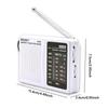 Vintage Style Portable Radio Battery Operated AM FM Mini Pocket Radio with High-Quality Speaker and Adjustable Antenna for Elder