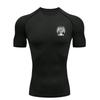 Angel Warrior  Men's Sports T-shirt Training Fitness Compression Shirt Rashgard Tops Quick Dry Short Sleeve T-Shirt