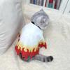Demon Slayer Pet Cosplay Rengoku Kyoujurou ubrania dla kota nieograniczony pociąg COS płomień filar Rengoku Kyoujurou sukienki