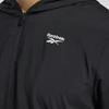 Reebok Solid Color Fitness Training Windbreaker Jacket Men Jackets Black FP9172
