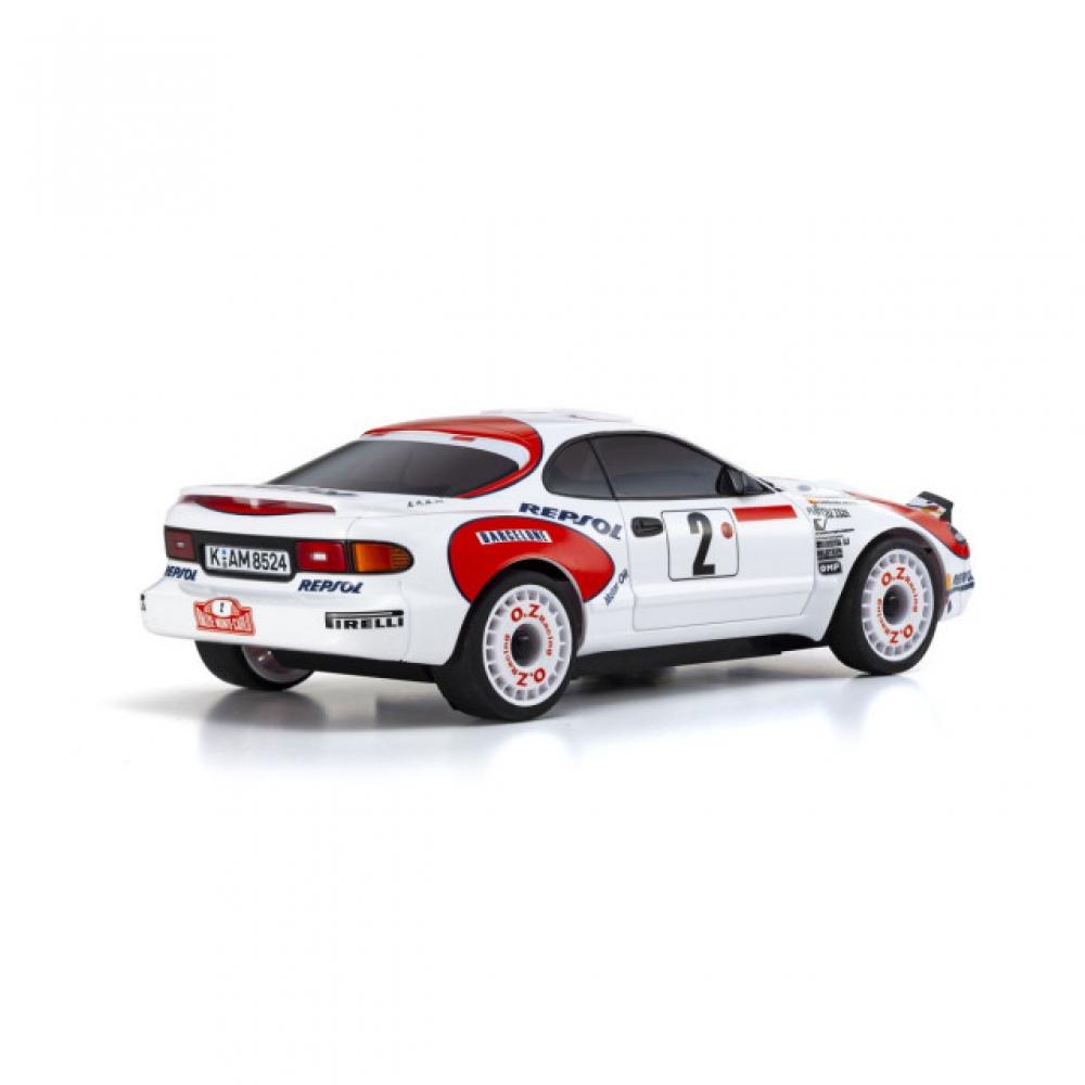 Kyosho Minute Awd Ma 020 Lady Set Toyota Celica Gt Four Rc No. 2 wRc 1992 Carlos Sainz [32654cs]