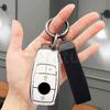 Shell Keychain Tpu Car Smart Key Cover Case For Mercedes Benz Cle W205 W213 W222 X167 W177 A C E S G Class Glc Cla Glb 200