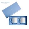 Wedgwood Geometric Bone China Mug Pair Gift Set