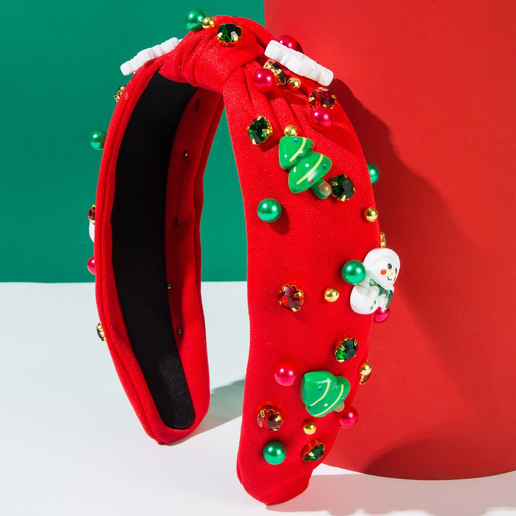 Female Fashion Personality Christmas Snowman Headband