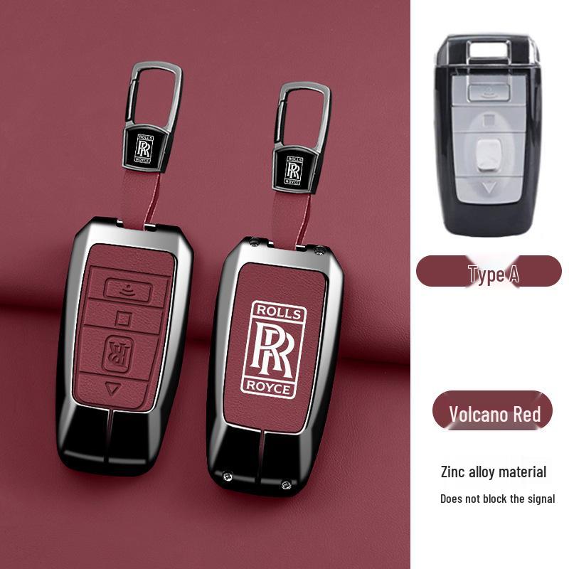 Rolls-Royce Cullinan Phantom Ghost Car Key Protective Case & Remote Holder