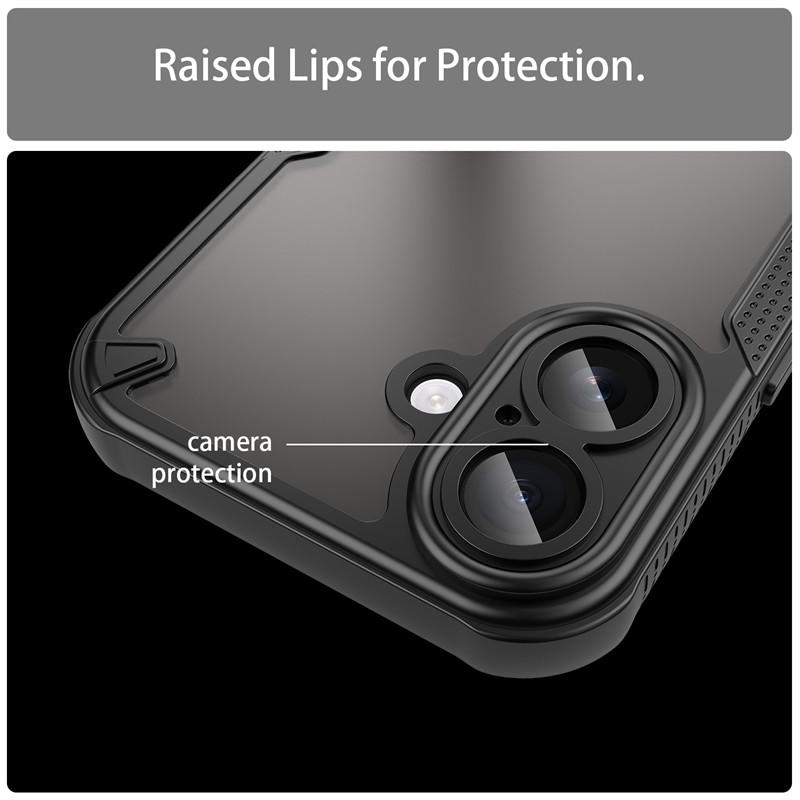 For iPhone 17 Case iPhone 17 Cover TPU Border Durable Matte Bumper Shield Protective Phone Cases For iPhone 17 Pro Max Air Funda