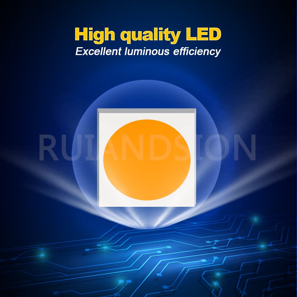 Ruiandsion 2 Stück S25 Einzelbirne BA15S 1156 P21W G18 LED-Birne 180 Grad Stift