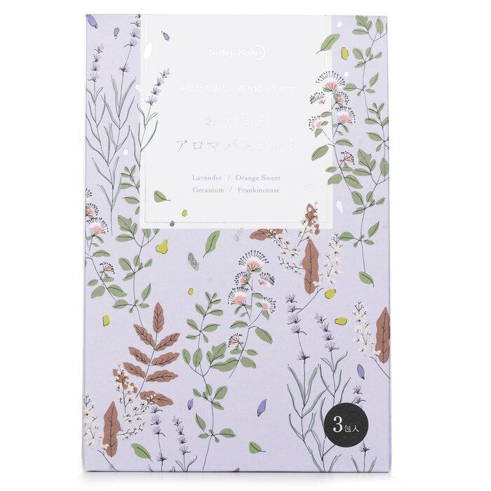 

DAILY AROMA JAPAN Nighty-Night Aroma Bath Salts - Lavender, Orange Sweet, Geranium