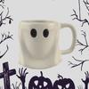 Keramik Halloween Geister Tasse Geister Tag Tasse Cartoon Emoji Tasse Feiertags Tasse Keramik Geister Tasse