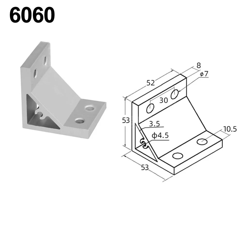 90 Degree Corner Angle Bracket Connection Joint Fastener For Aluminum Profile Inside Corner Bracket Fixed Connectors Fasteners