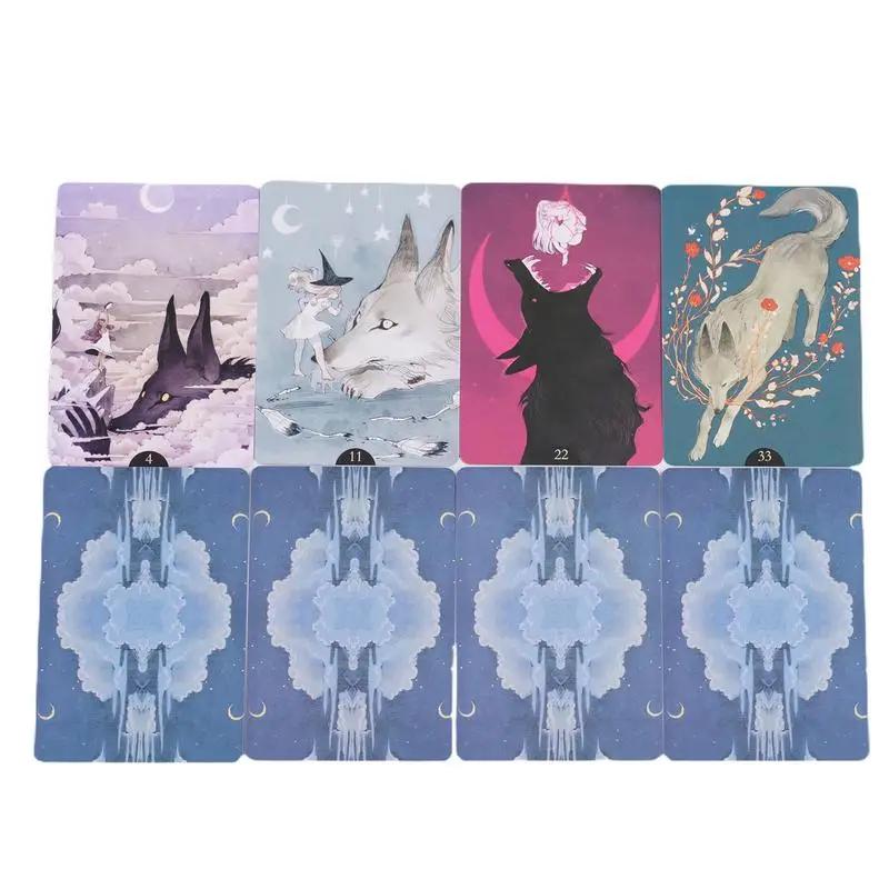 Loputyn Oracle Cards A 36Pcs Deck English Visions Divination Party Table Game Card