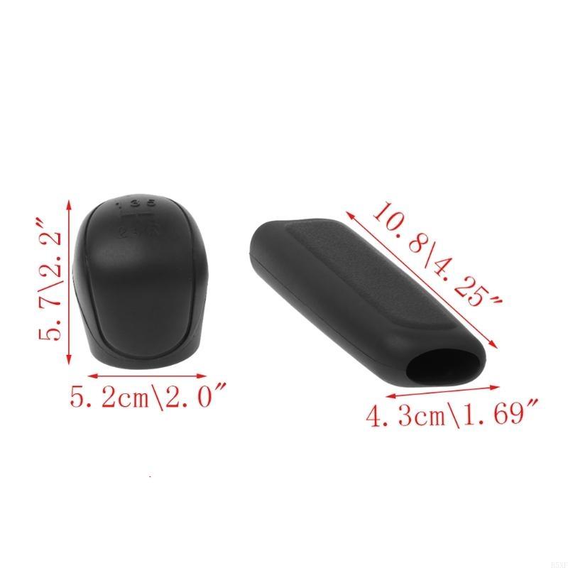 2025 New Universal Manual Nonslip Car Gear for Head Shift Knob Silicone Cover Handbrake G