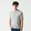 MunSingwear Men S Short Sleeve Knit Melange Gray  mq221mSw41 