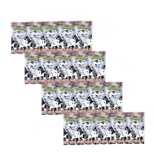 20-Pack Individual White Flare Card Game Expansion Pack Box