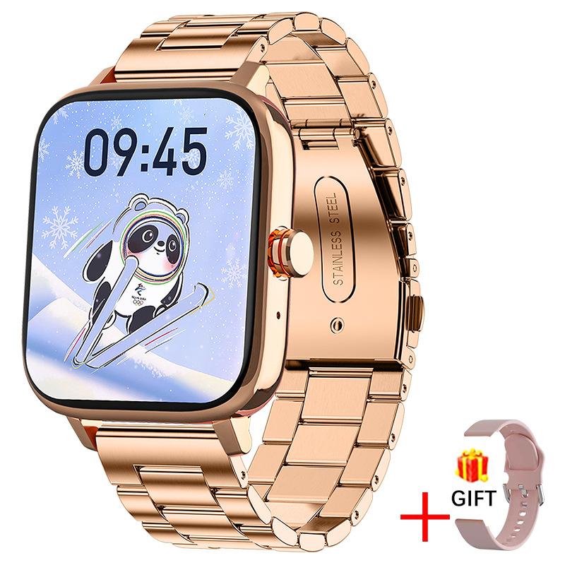 I13 Square Smart Watch with Heart Rate Sleep Monitor Bluetooth Call Message Reminder Fitness Health Tracker