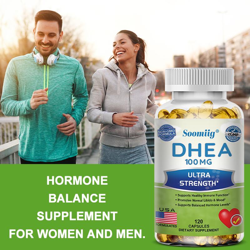 Hormone supplement to support hormonal balance in men and women and boost immunity 120 capsule.