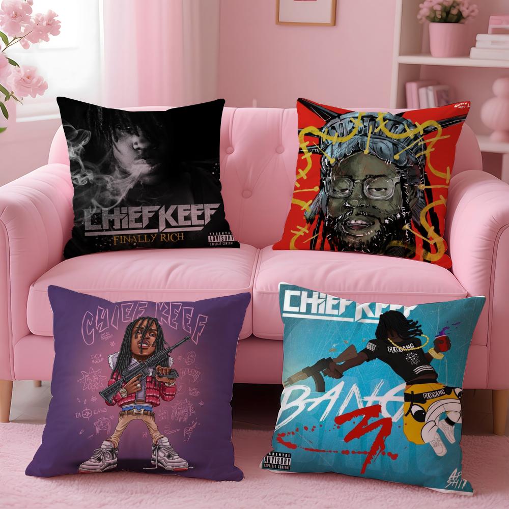 Stylish CChief Keefable Cushion Cover Comfortable Durable Pillow Cover MultiScene for Home Office Car Sofa