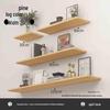 Lieve Wall-Mounted Solid Wood Floating Shelves