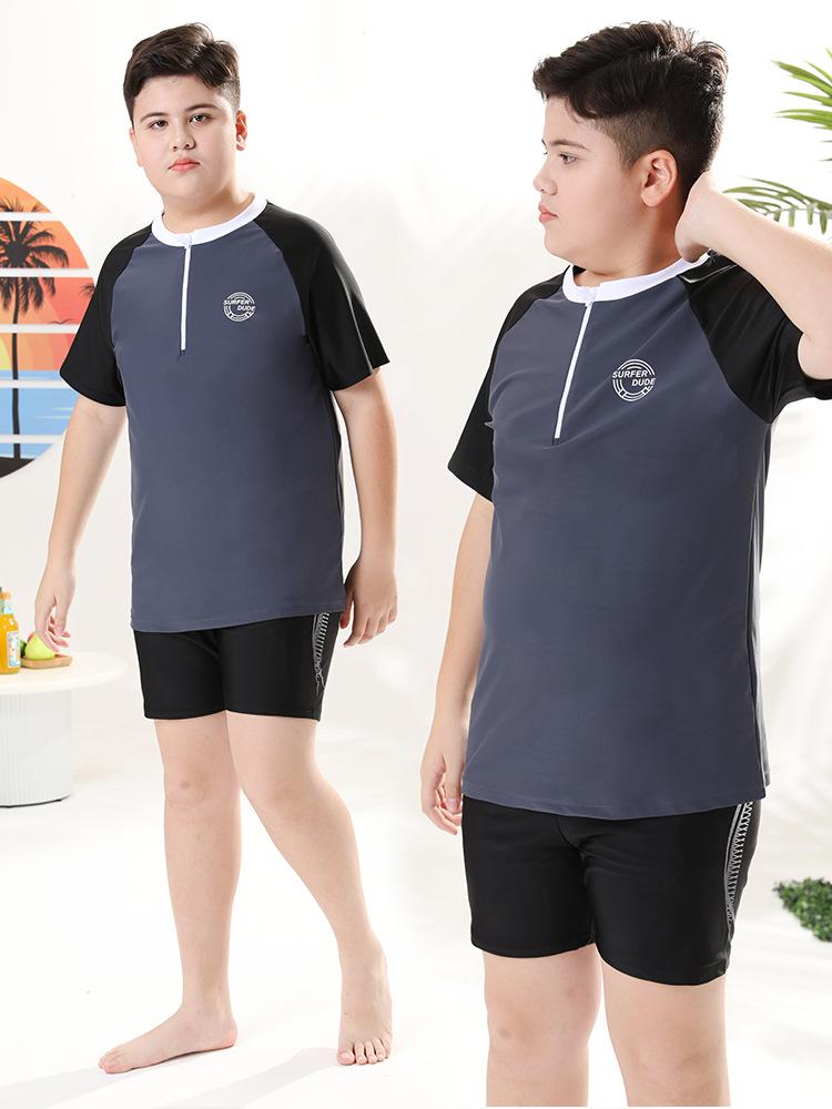 Summer Boys Swimsuit Set, Top And Shorts Two-piece Set 140
