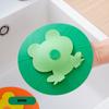 Frog Shape Drain Deodorant Mat Anti-clogging Sink Accessories Floor Drain Cover  Kitchen