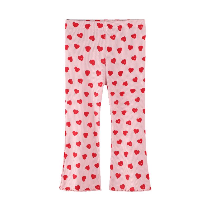 Girls' Slim-Fit Pure Cotton Leggings: Lightweight, Long Pants for Spring, Summer, and Autumn