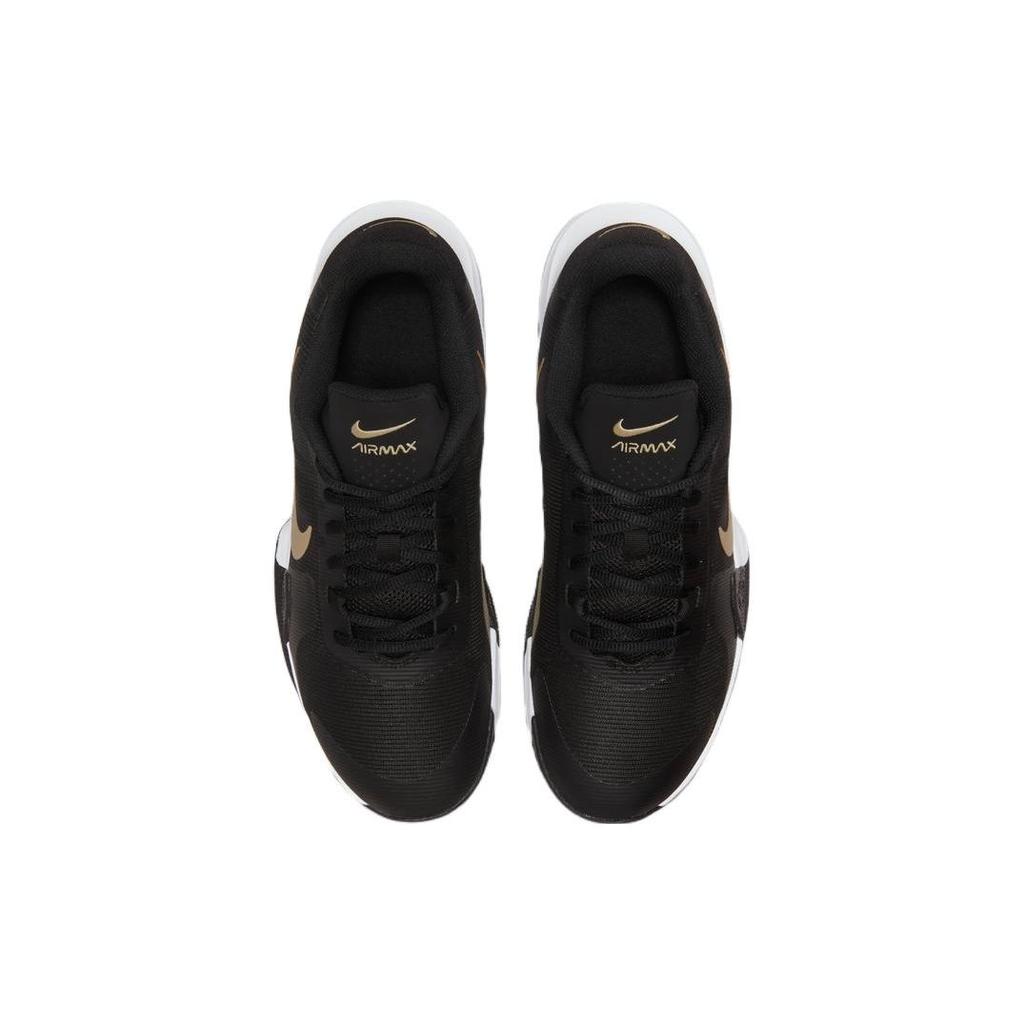 Nike Air Max Impact 4 Czarne Metaliczne Złoto Gwiazda Męskie Sneakersy Antracytowy Biały DM1124-003