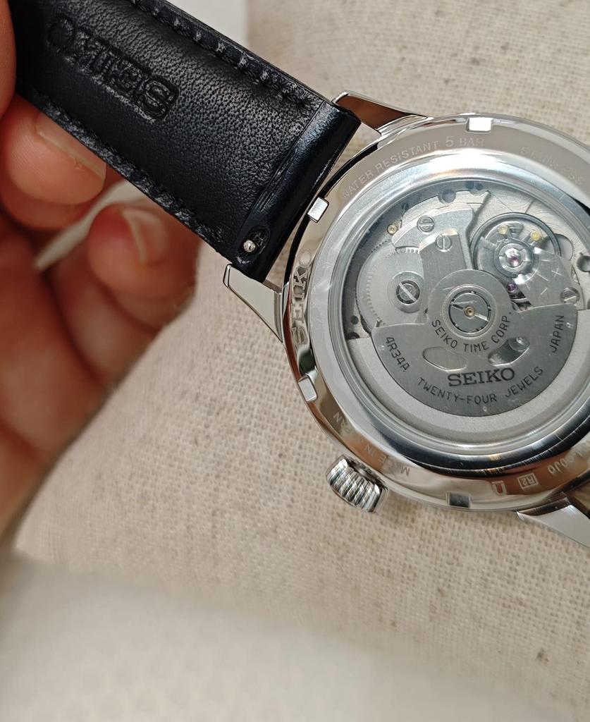 Seiko PRESAGE Mechanical Cocktail Time GMT Men’s Watch SSK049J1