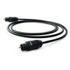 Black 100Cm Optical Fiber Cable Digital Audio Cord for Spdif Dvd Cd Minidisc High Fidelity Sound Durability